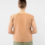 YUTA Blusa marrón