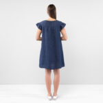 BETTE Vestido azul oscuro