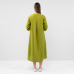 GLENN Vestido verde pera