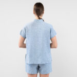 LOGAN BEY Blusa azul