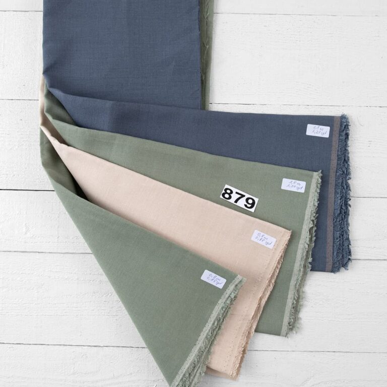 Linen Fabric Cuts, Set No. 879