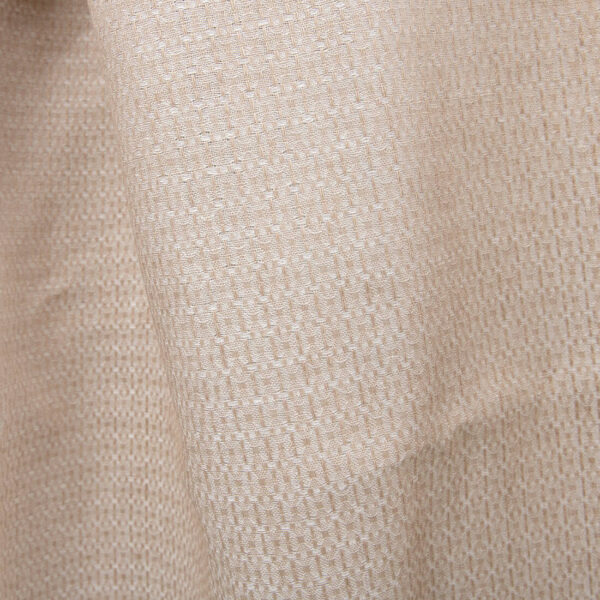 linen light brown fabric patterned, width 180cm.