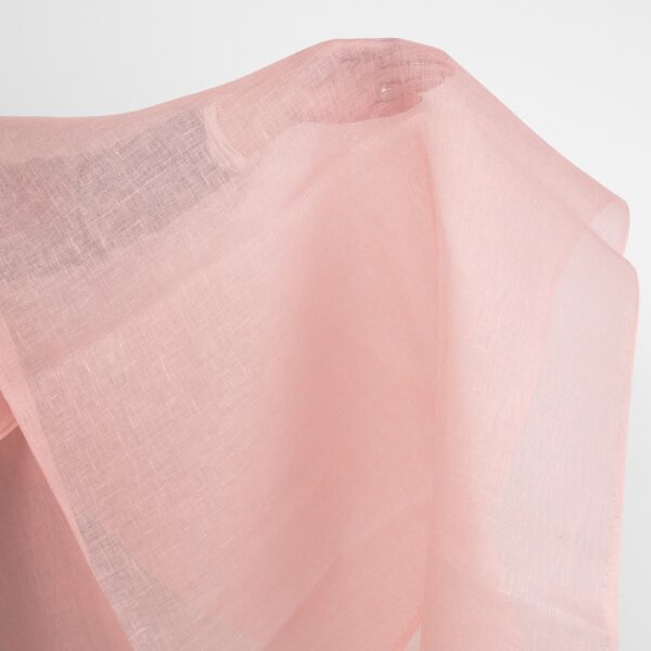 linen rose gauze fabric